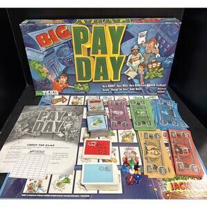 Big Pay Day Board Game Hasbro 2008 More Money More Mail More Deals 99% Complete